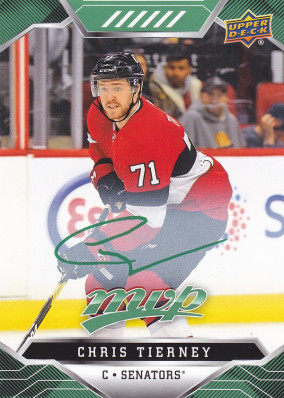 Hockey card Chris Tierney