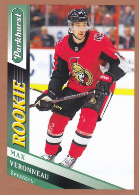 Hockey card Max Veronneau