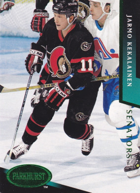 Hockey card Tom Chorske