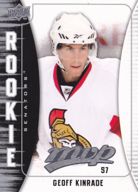 Hockey card Geoff Kinrade