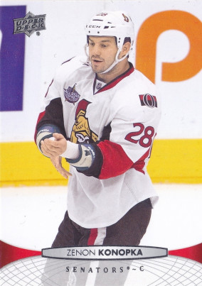 Hockey card Zenon Konopka