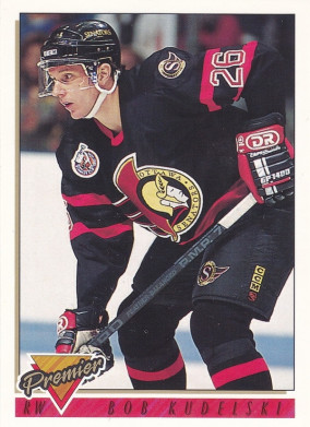 Hockey card Bob Kudelski