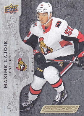 Hockey card Max Lajoie