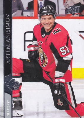 Hockey card Artem Anisimov