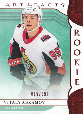 Hockey card Vitaly Abramov 175