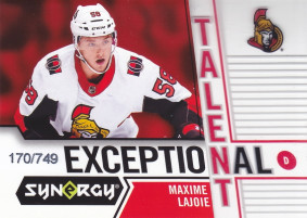 Hockey card Max Lajoie