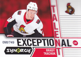 Hockey card Brady Tkachuk