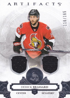 Hockey card Derick Brassard