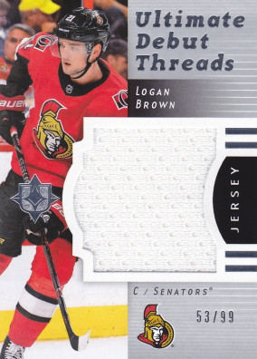 Hockey card Logan Brown