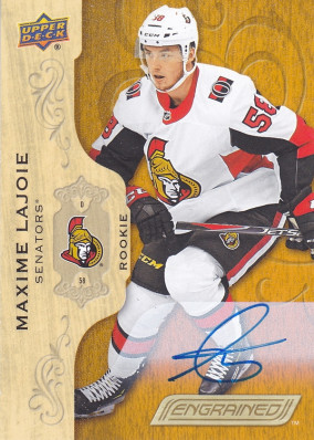 Hockey card Max Lajoie