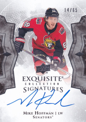Hockey card Mike Hoffman