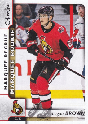 Hockey card Logan Brown