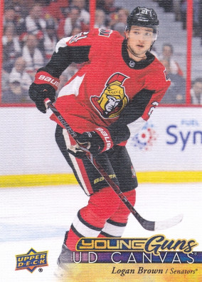 Hockey card Logan Brown