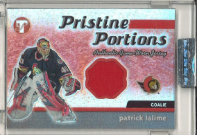 Hockey card Patrick Lalime