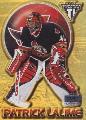 Hockey card Patrick Lalime