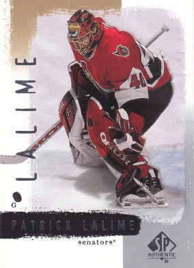 Hockey card Patrick Lalime