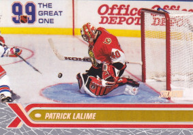 Hockey card Patrick Lalime