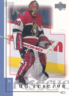 Hockey card Patrick Lalime