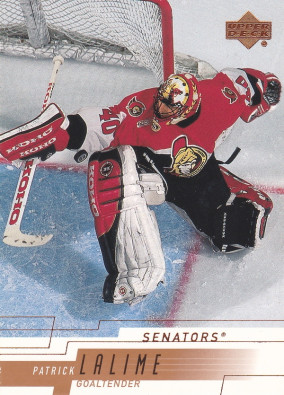 Hockey card Patrick Lalime