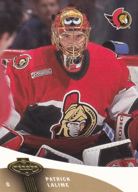 Hockey card Patrick Lalime
