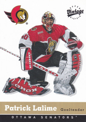 Hockey card Patrick Lalime