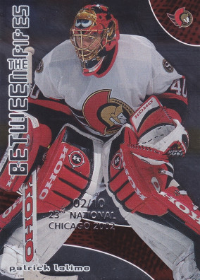 Hockey card Patrick Lalime