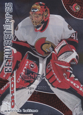 Hockey card Patrick Lalime