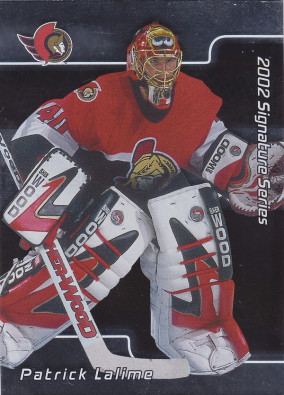 Hockey card Patrick Lalime