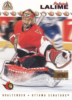 Hockey card Patrick Lalime