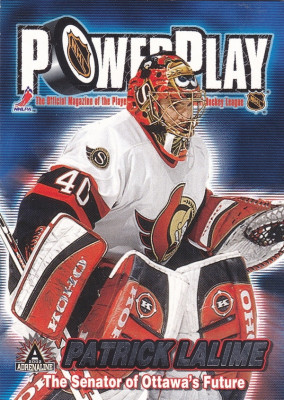 Hockey card Patrick Lalime