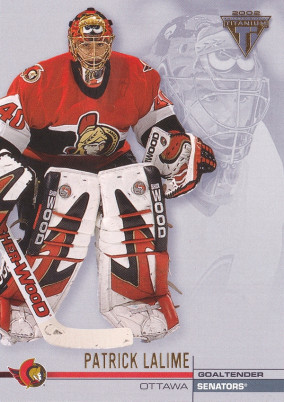 Hockey card Patrick Lalime