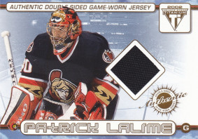 Hockey card Patrick Lalime