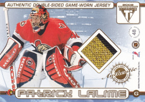 Hockey card Patrick Lalime