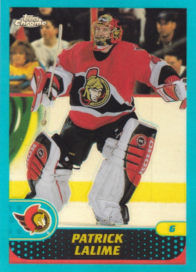 Hockey card Patrick Lalime