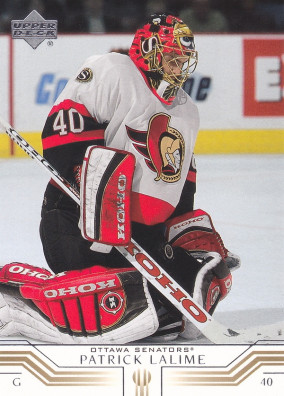 Hockey card Patrick Lalime