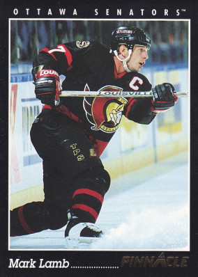 Hockey card Mark Lamb