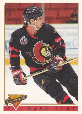 Hockey card Mark Lamb