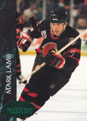 Hockey card Mark Lamb