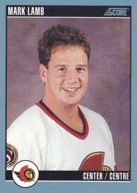 Hockey card Mark Lamb