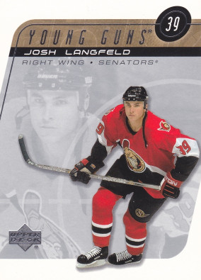 Hockey card Josh Langfeld