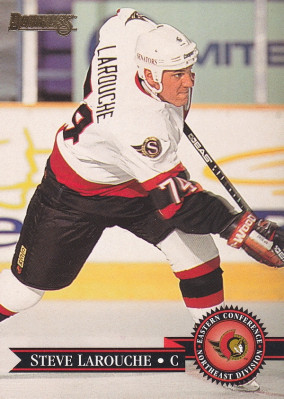 Hockey card Steve Larouche