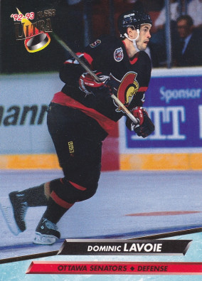 Hockey card Dominic Lavoie