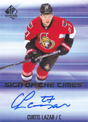 Hockey card Curtis Lazar