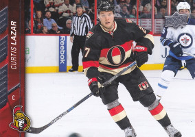Hockey card Curtis Lazar