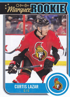 Hockey card Curtis Lazar