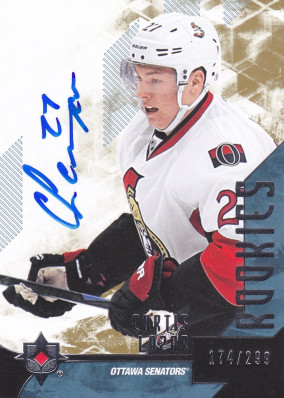 Hockey card Curtis Lazar