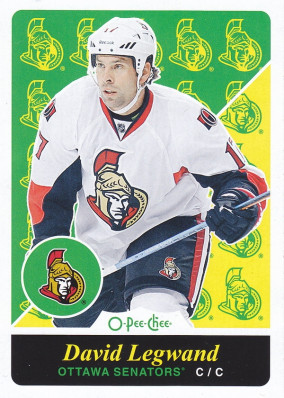 Hockey card David Legwand