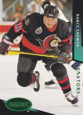 Hockey card Darcy Loewen