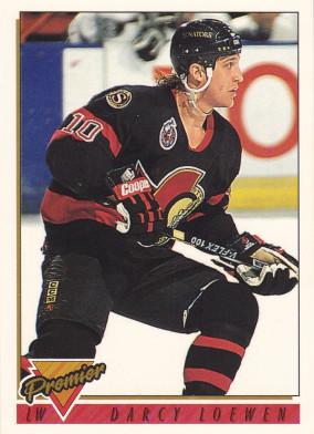 Hockey card Darcy Loewen