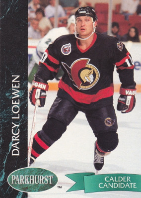 Hockey card Darcy Loewen
